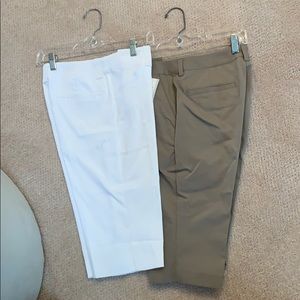 Adidas and Nike women’s golf shorts